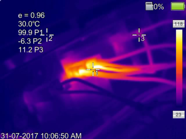 Thermography Hot Terminations